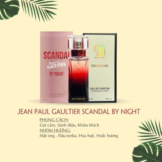 NƯỚC HOA NỮ SCANDAL BY NIGHT 25ML (CHÍNH HÃNG)