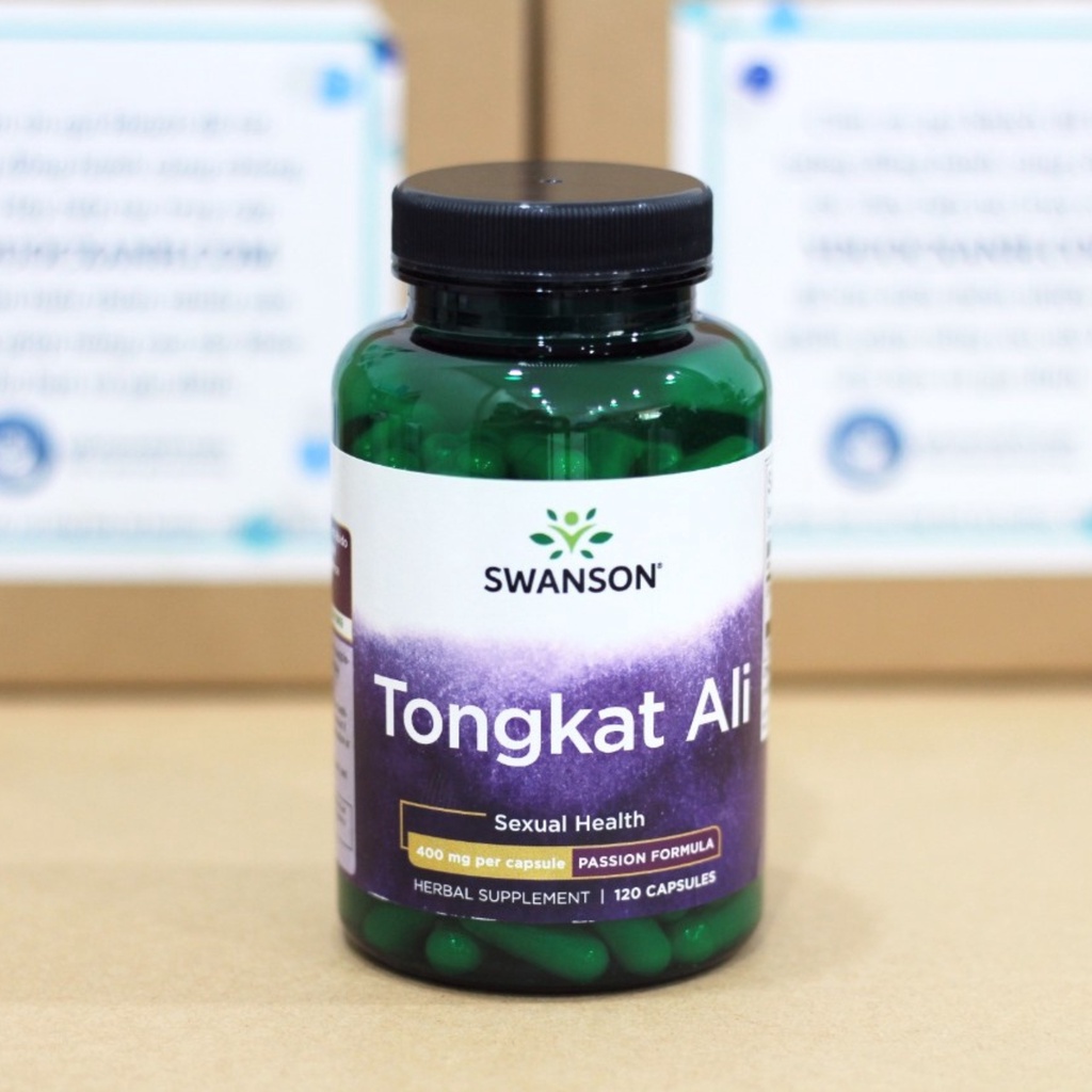 SWANSON TONGKAT ALI, 120 viên, Hỗ trợ sức khỏe sinh lý nam giới