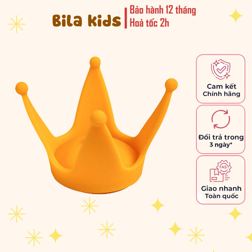 Vương Miện gắn mũ bảo hiểm BILA KIDS siêu dễ thương gắn lên mọi loại nón