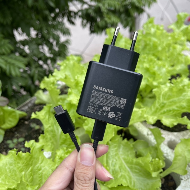 Bộ sạc 45w Samsung chính hãng cho Note 10-Note 20-S20-S21 sạc siêu nhanh