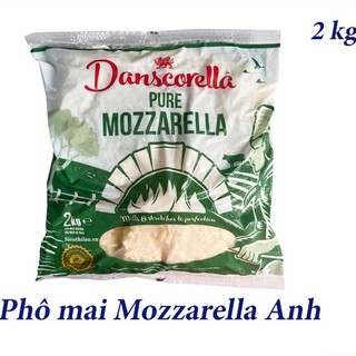 Phô Mai bào Mozzarella Danscorella 2Kg