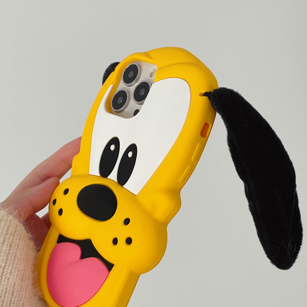 Ôp Điện Thoại Silicon Dẻo Họa Tiết Hoạt Hình Dễ Thương Cho iphone 15 14 13 12 11 pro xr x xs max 7 8 6 6s plus Ốp