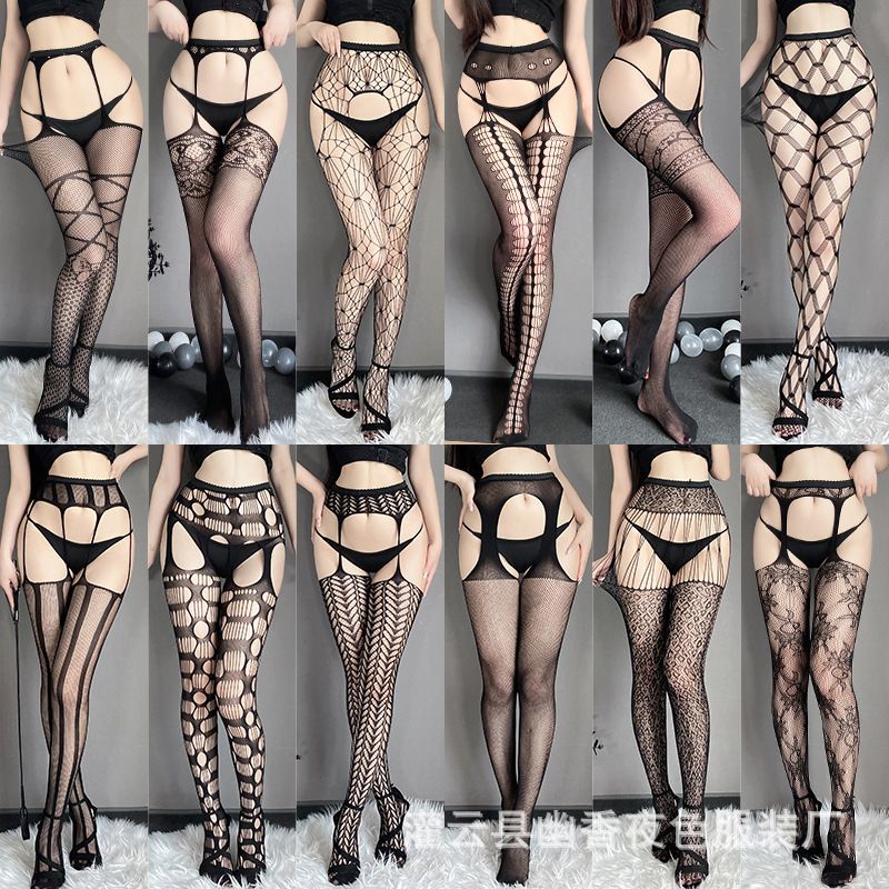 Tổng hợp kẹp tất garter họa tiết thun ren co dãn sexy gợi cảm không bao gồm quần lót
