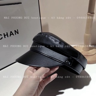 Mũ kepi đai da mai phương bùi