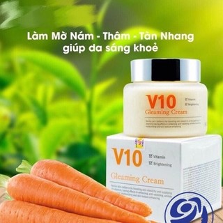 Kem Dưỡng Trắng Da V10 Skinaz Gleaming Cream Cao Cấp Hàn Quốc