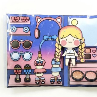 |SQUISHY GIẤY HANDMADE| Squishy búp bê giấy idol game