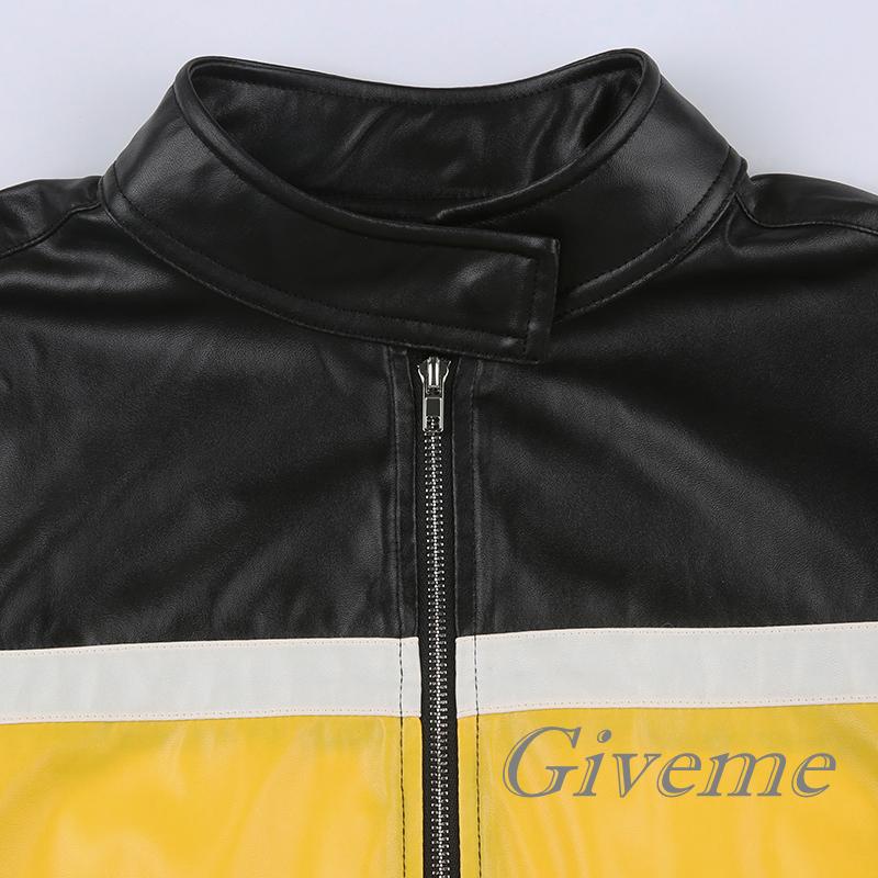 Áo Khoác Khóa Kéo Phong Cách Harajuku Vintage Thời Trang Nữ Y2K