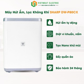 Máy Hút Ẩm , Lọc Không Khí Nội Địa Nhật SHARP DW-P60CX Công suất 220W