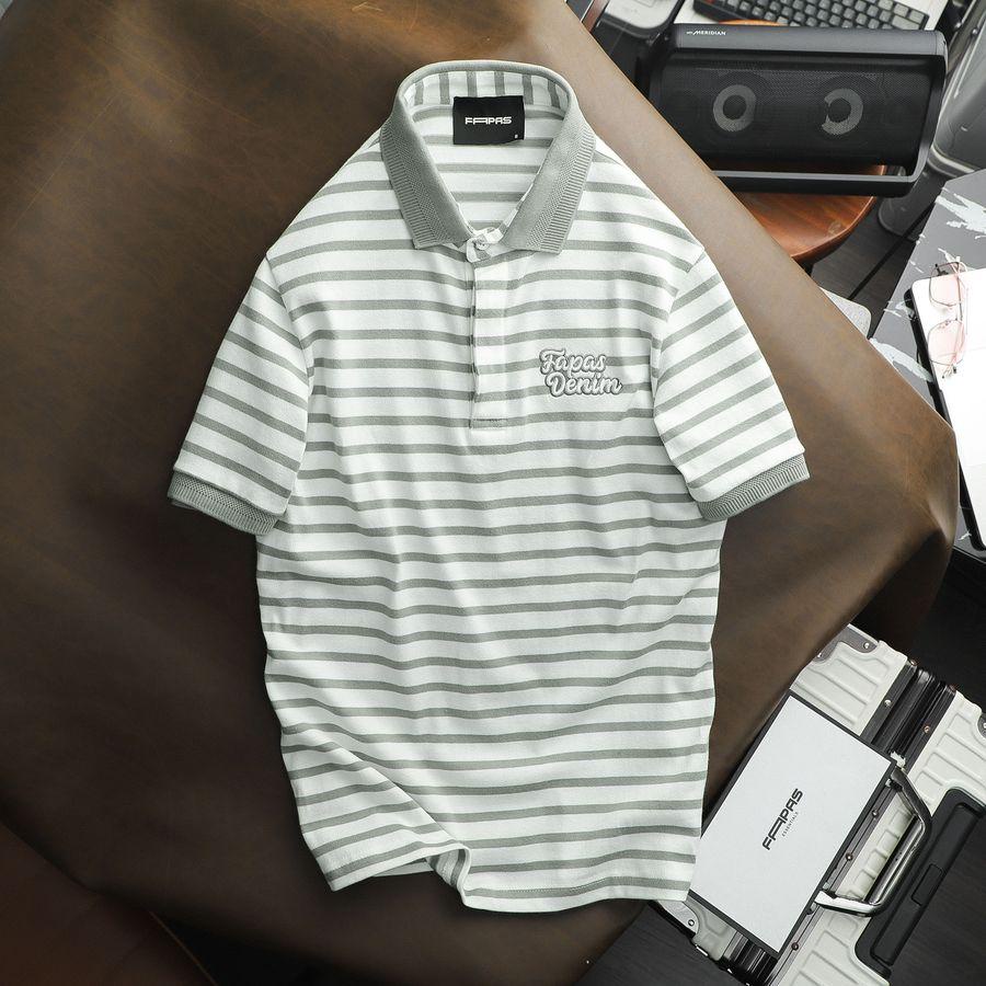 Áo Polo Nam Danny Sọc Màu Trẻ Trung Chất Vải Cotton Co Giãn Phong Cách Lịch Sự Form Regular Dễ Phối Đồ - FAPAS