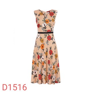 Đầm xòe hoa D1515