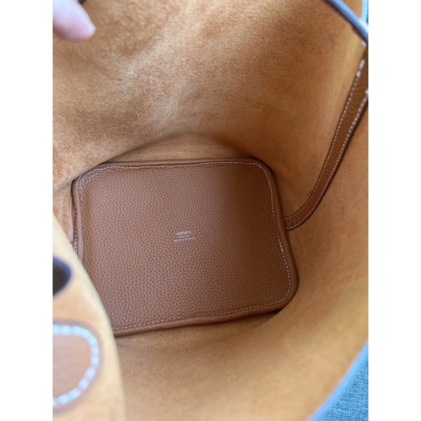 Túi xách HM bản khâu da nhập khẩu size 23