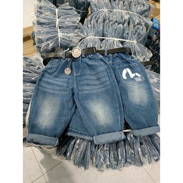 Quần bò cho bé 12-22kg, quần bò bé trai đẹp