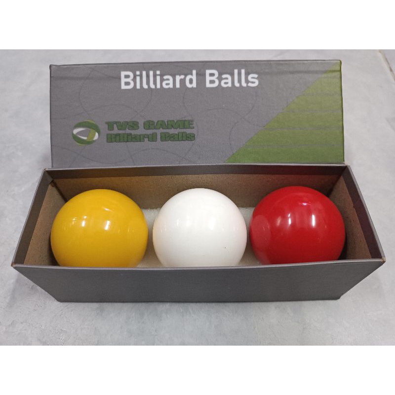 Bộ 3 Bóng Bida BiA Phăng CLB 61.5mm Belgian Balls