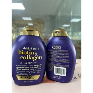 Dầu gội OGX Thick & Full Biotin Collagen cho tóc