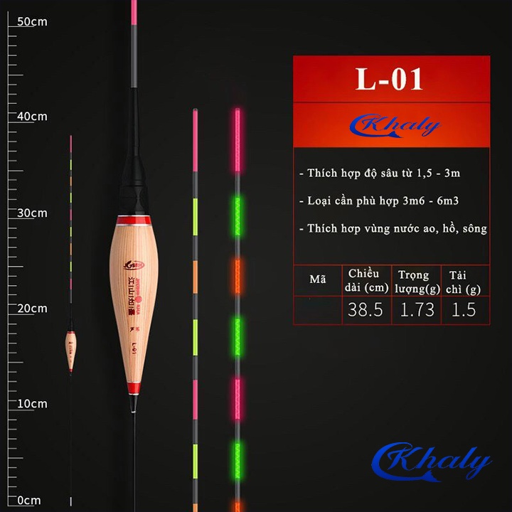 Phao Cỏ Câu Đài Ban Đêm Mã L , Chất Liệu 100% Cỏ Lau Sậy Tự Nhiên ( Tặng Kèm Pin ) PC-09 KhaLy