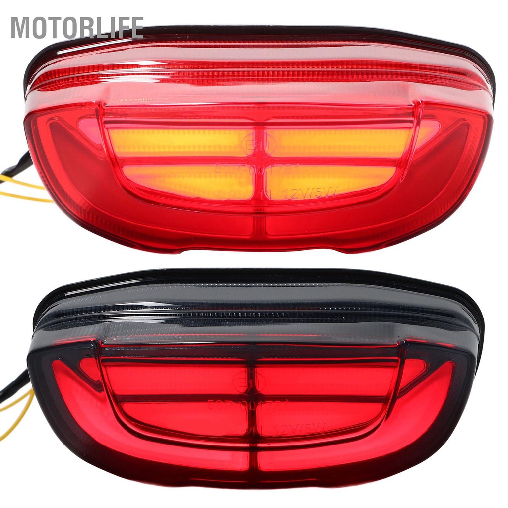 Motorlife Đèn LED Xe Máy Đuôi Hội Sau IP67 Chống Nước Thay Thế Cho CBR650R CB650R CB300R CB250R CB150R