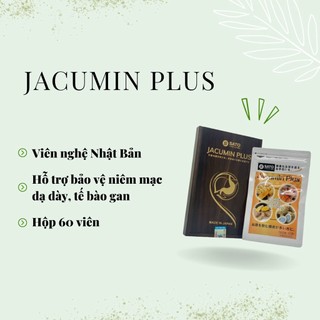 VIÊN NGHỆ NHẬT BẢN JACUMIN PLUS HỖ TRỢ BẢO VỆ NIÊM MẠC DẠ DÀY, BẢO VỆ TẾ BÀO GAN
