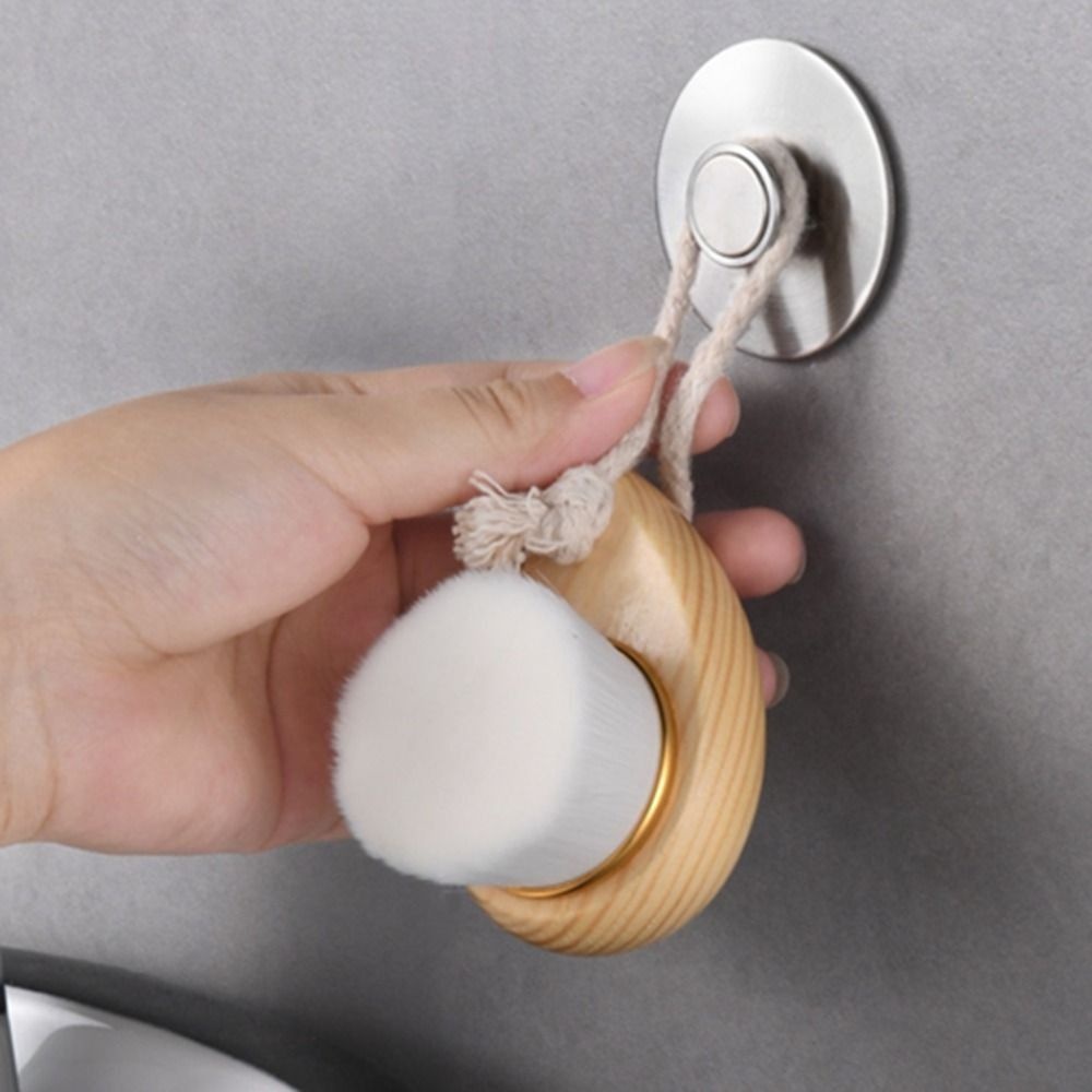 Giá Đỡ Xà Phòng Gắn Tường Bằng Thép Không Gỉ Có Móc Treo Đồ Tiện Dụng