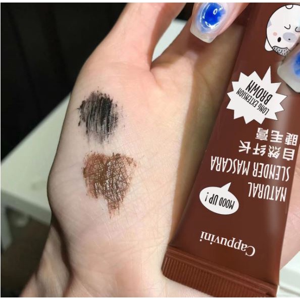 Mascara Cappuvini - Chuốt Mi Giúp Làm Dài Và Dày Mi Trong 1 Nốt Nhạc Cute