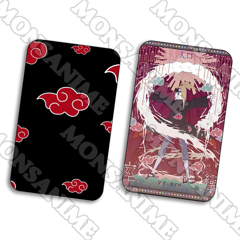 Ảnh card bo góc in hình NARUTO ver NHÂN VẬT thẻ bo viền 5*8cm anime chibi sưu tầm 1 tấm