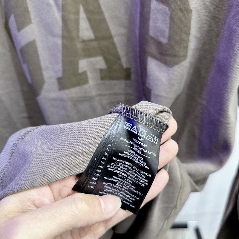 ⚡️[Mirror Quality] - Áo Thun Dài Tay Yz GAP Engineered by BlciagaDove Long Sleeve, Áo tee YZ Gap oversize