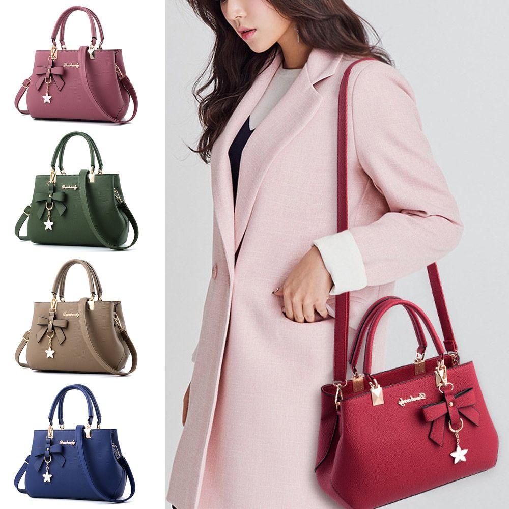 MELODG Túi Đeo Chéo Da PU Cho Nữ