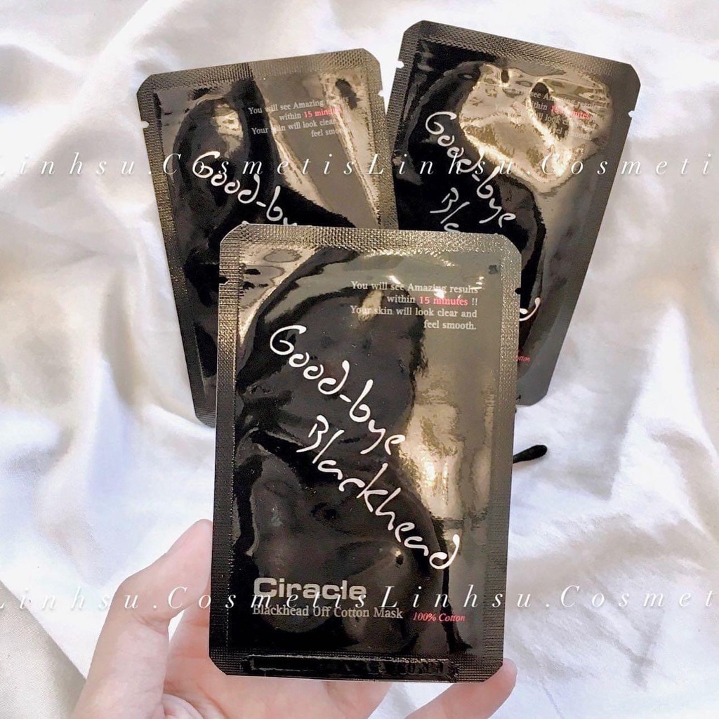 Hộp 20 miếng mặt nạ đẩy mụn đầu đen Ciracle Goodbye Blackhead LS