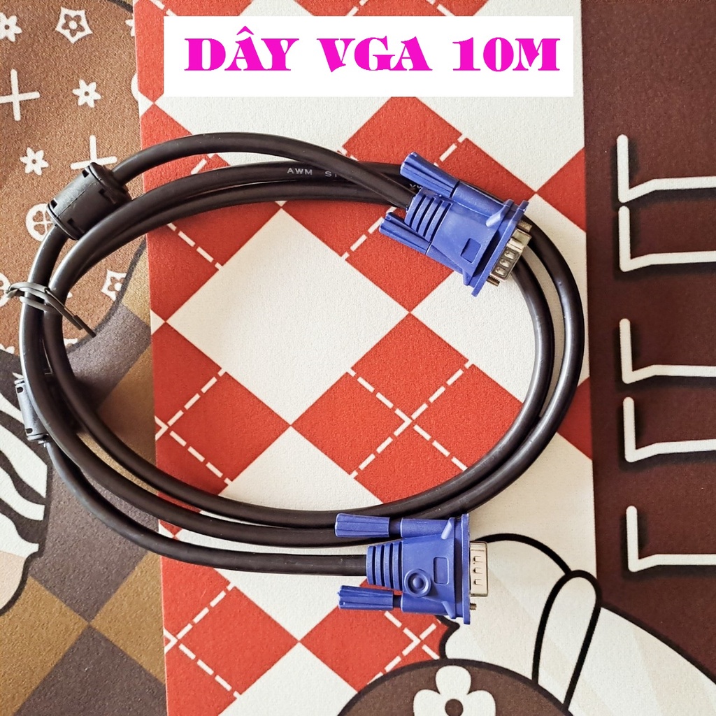 Dây VGA 1,5m 3m 5m 10m - chống nhiễu tốt - Chất lượng cao
