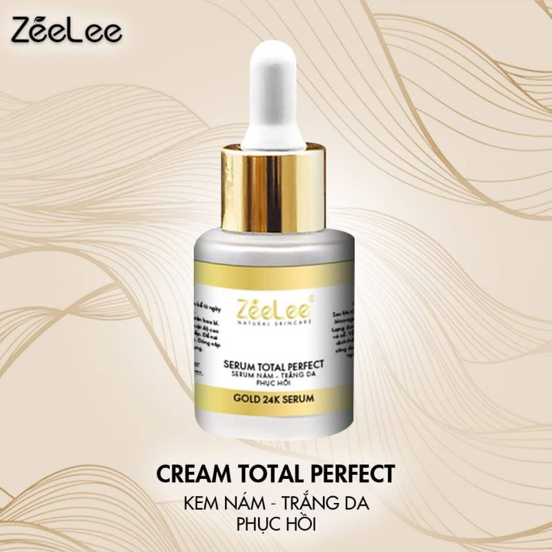 Serum 24K Gold 24K Collagen ZEELEE HỘP CHAI 20ML