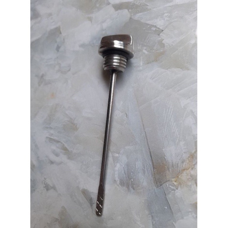 Thăm nhớt Inox đặc xe Dream ,Wave, Win 100, 67