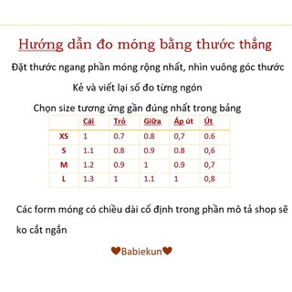 Nails box thiết kế mã 10 ( ảnh thật)