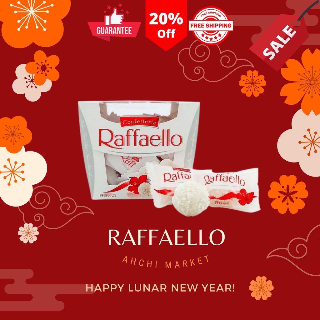 [NHẬP KHẨU] Kẹo dừa Raffaello 150gr