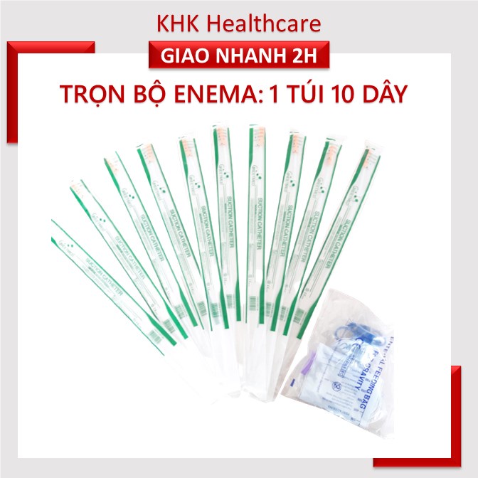 Trọn bộ túi truyền súc ruột Enema
