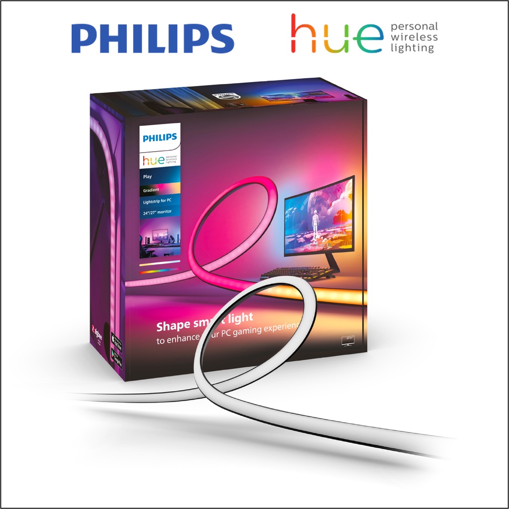 Đèn Philips Hue Play Gradient Lightstrip cho máy tính