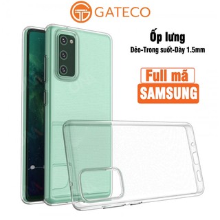 Ốp lưng Samsung Dẻo trong suốt Silicon dày lâu ố vàng A34 5G A54 5G S23 S22+ S23+ A53 A73 A33 A13 A23 A72 A33 5g [Ốp-CS]