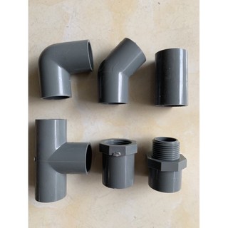 Góc vuông , chếch , nối , tê chia ống nhựa pvc