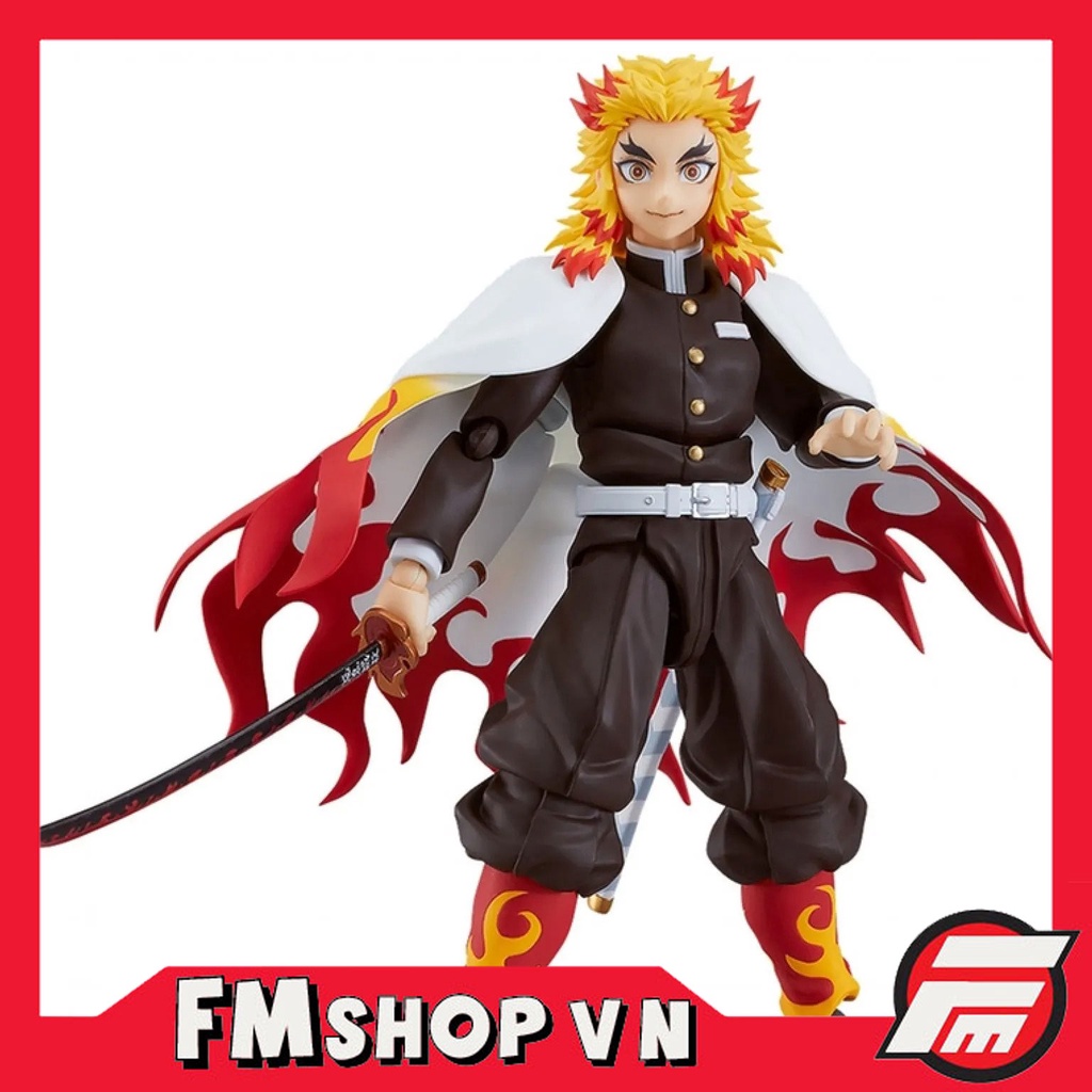 MÔ HÌNH NHÂN VẬT FIGMA 553 DEMON SLAYER: KIMETSU NO YAIBA KYOJURO RENGOKU