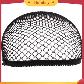 [Huluboy] Mũ lưới trùm đầu đội tóc giả