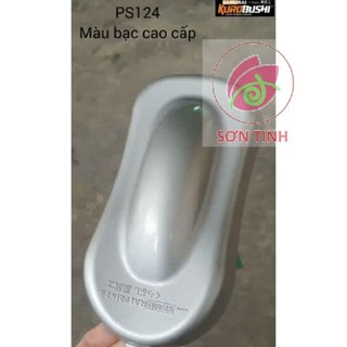 Sơn xịt Samurai màu Bạc cao cấp - PS124 (400ml)