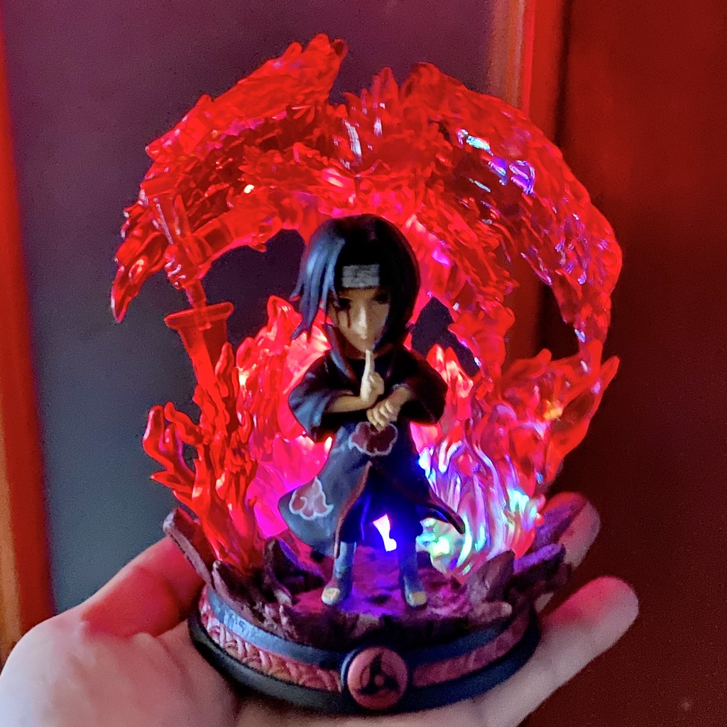 Mô hình Uchiha Itachi Susano có LED cực đẹp - Itachi Susano cao 14cm - mô hình nhân vật itachi phim naruto - Itachi fig