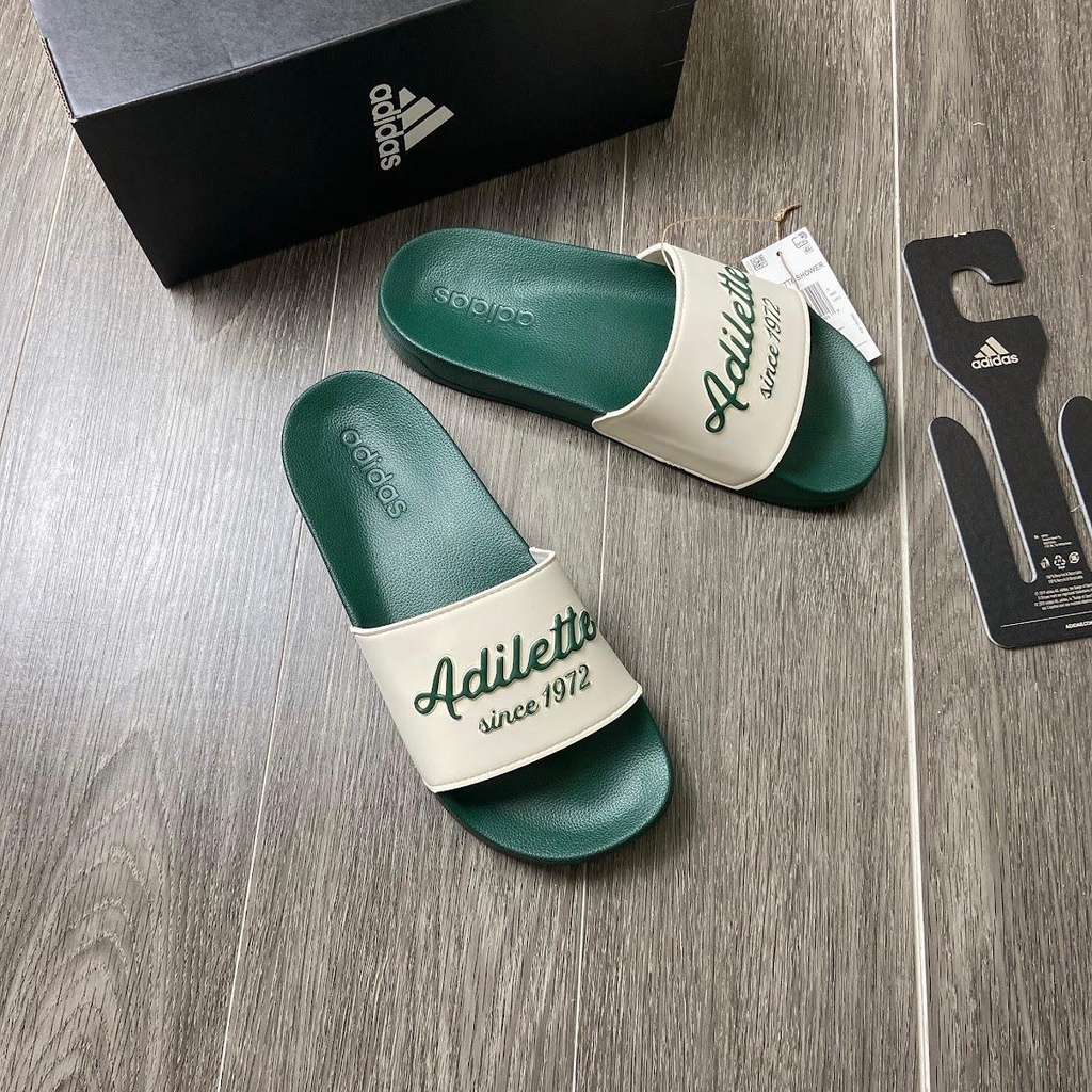Dép Adidas ADILETTE SHOWER Since 1972 Green