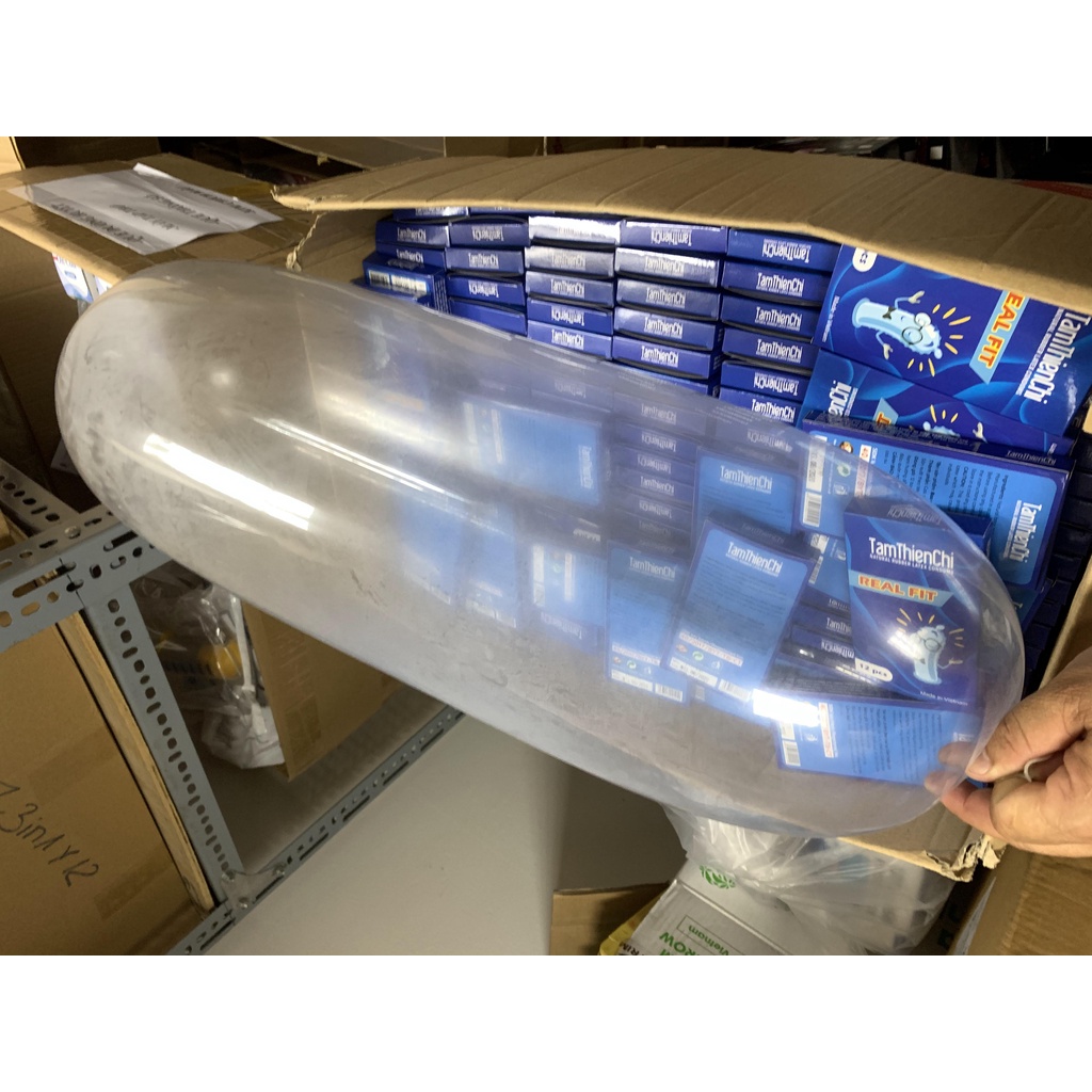 Bao cao su tâm thiện chí Real Fit siêu mỏng nhiều gel bôi trơn hộp 12 chiếc