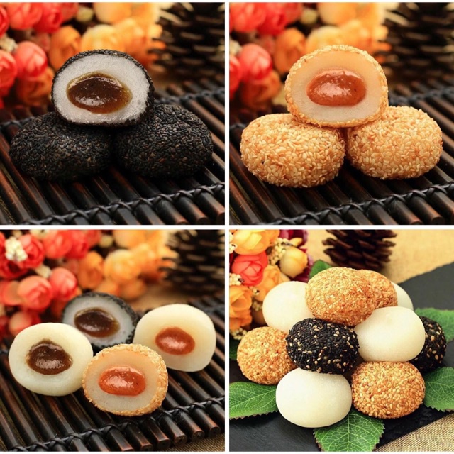 Bánh MOCHI Dẻo Bao Vừng Đài Loan Hiệu Hai Cô Gái Hộp 2,2 KG Mix 3 Vị (1001407)