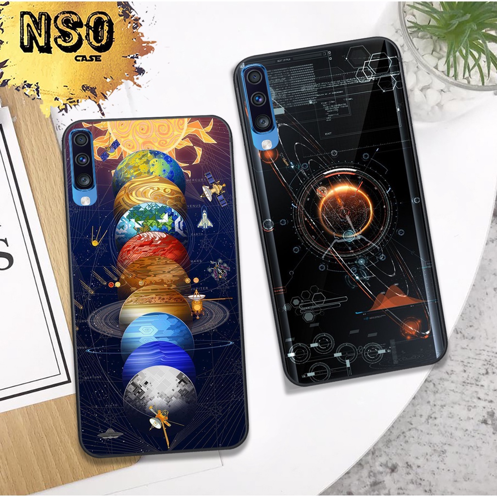 Ốp Samsung A50S / A50 / A70 / A30S In Hình Họa Tiết Vũ Trụ Phi Hành Gia Đẹp Hot Trend 2023