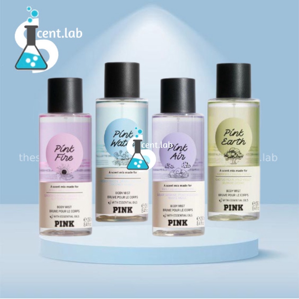 Xịt Thơm Toàn Thân - PINK AIR, EARTH, FIRE, WATER Body Mist Theo Cung Hoàng Đạo - Dòng ASTROLOGY VS -𝐭𝐡𝐞𝐬𝐜𝐞𝐧𝐭.𝐥𝐚𝐛-