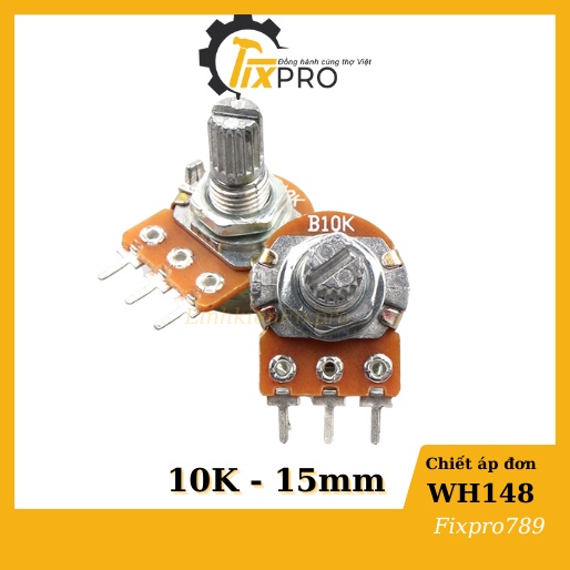 Combo 10 chiếc chiết áp đơn 10K WH148 - 15mm