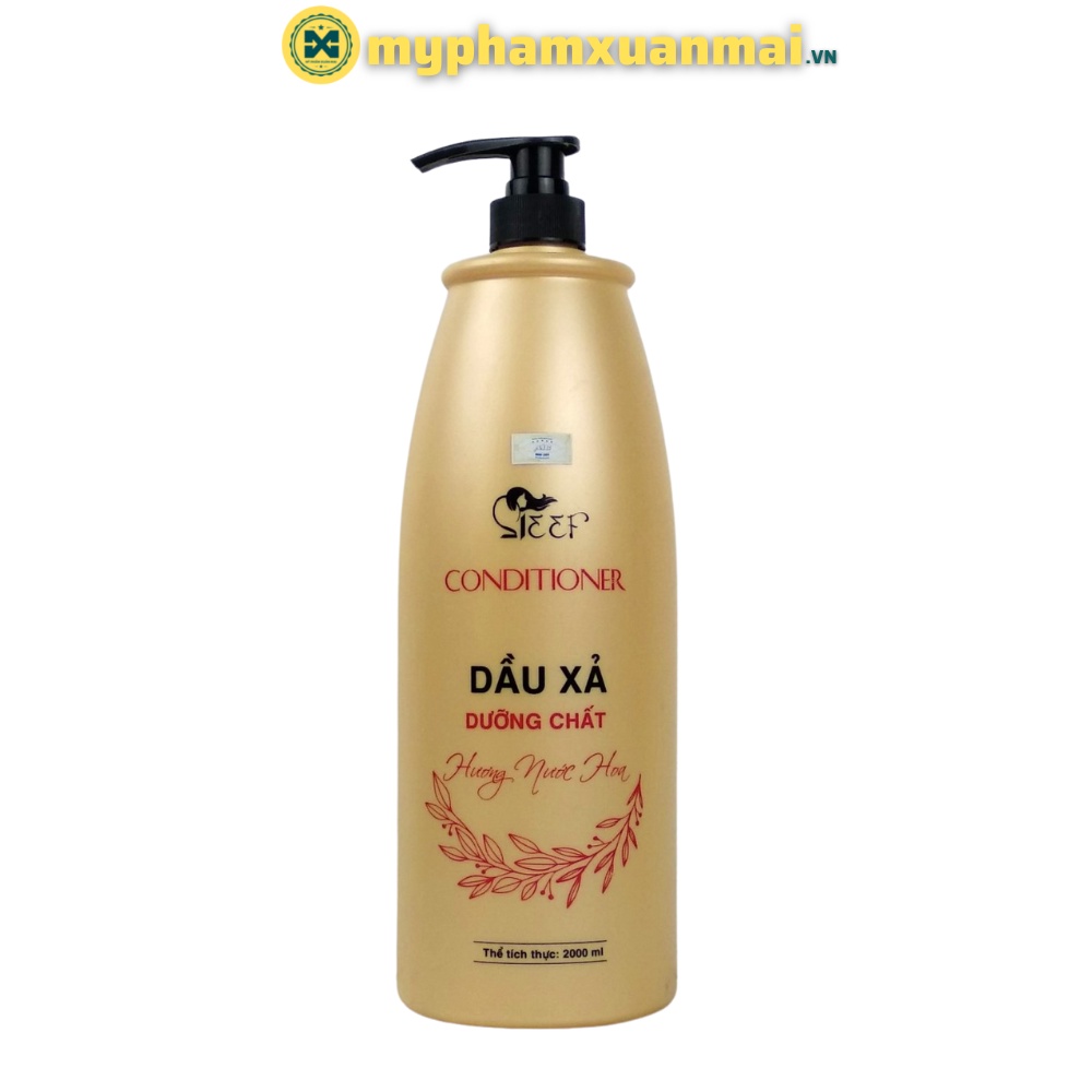 Cặp Dầu Gội Xả KENDY Sieef Hương nước hoa lưu hương 2000ml