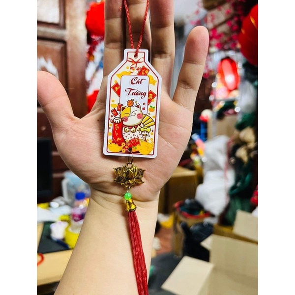 Set dây liễn treo tết - Trang trí cây đào mai- phụ kiện decor làm tháp tài lộc