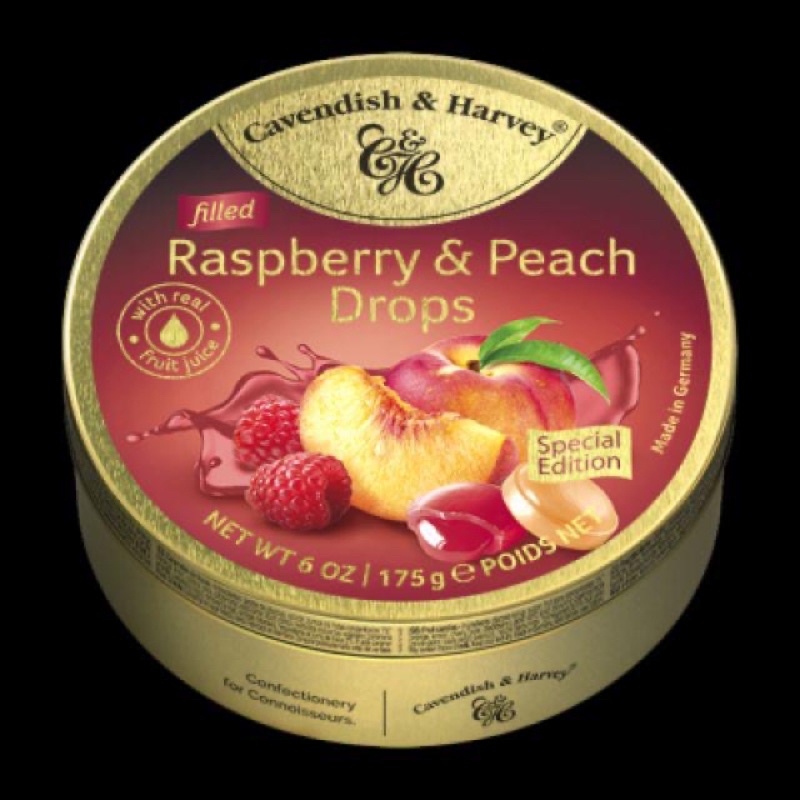 Kẹo trái cây Đức 200g hộp thiếc Cavendish & Harley