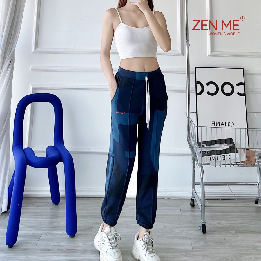 [MUA 2 GIẢM 50%] Quần Jogger Nữ Chất Liệu Nỉ Da Cá Phong Cách Ulzzang Unisex JG05, Zen Me Women's World